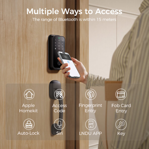 New Smart Lock HomeKit NFC Digital Smart Lock Main Door - Image 4