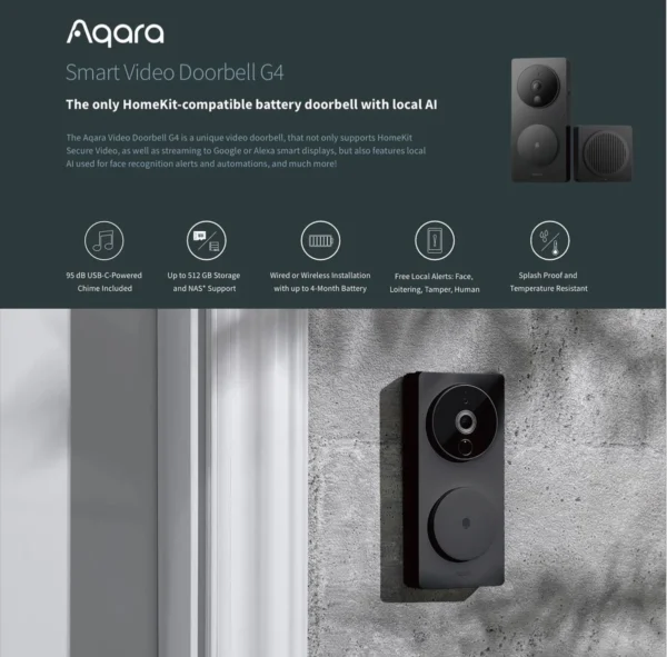 aqara smart video doorbell