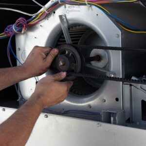 ac fan motor installation