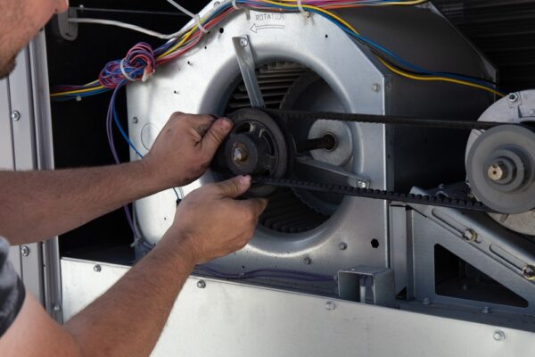 ac fan motor installation