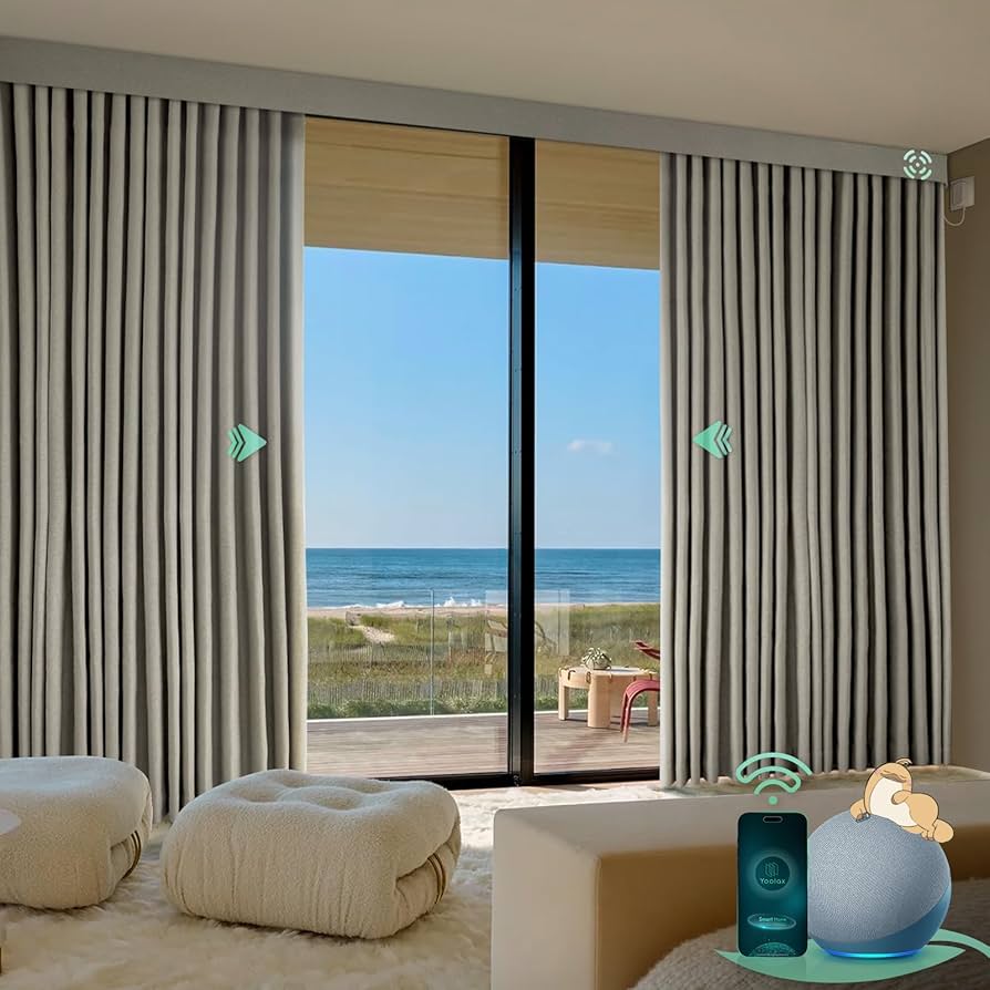 Smart curtains installation Dubai